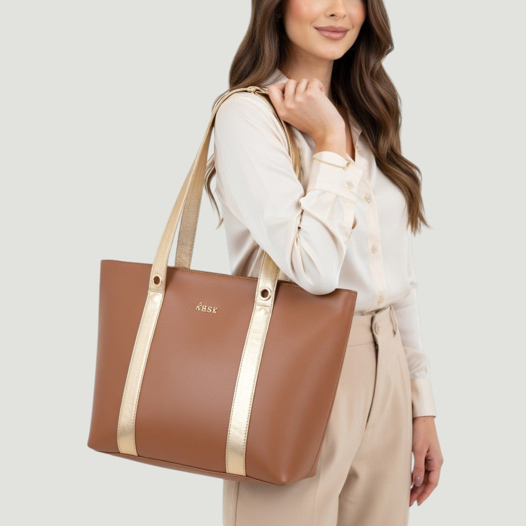 The Artisan Gold-Bonded Tote