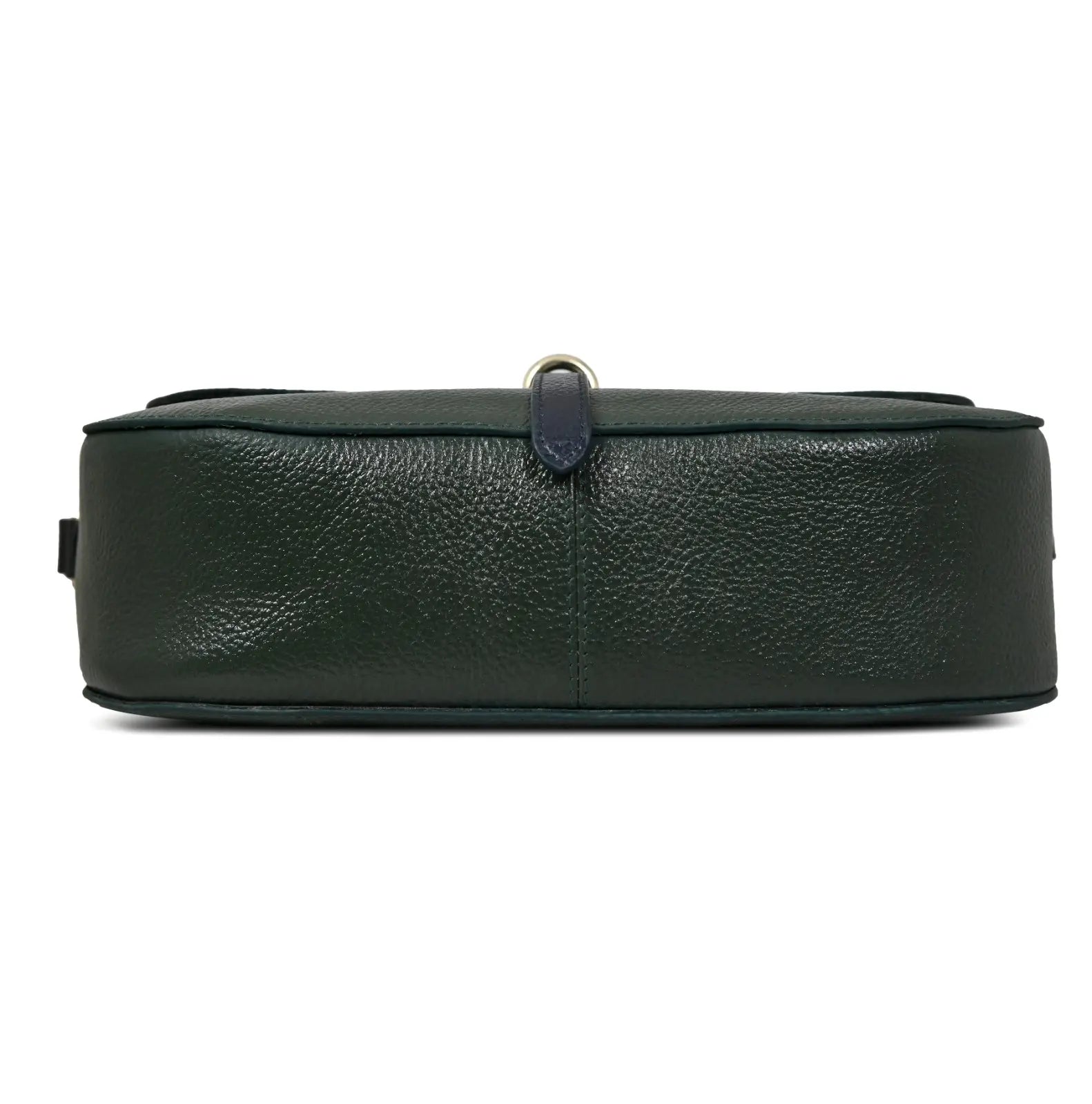 Royal Green Leather Sling Bag