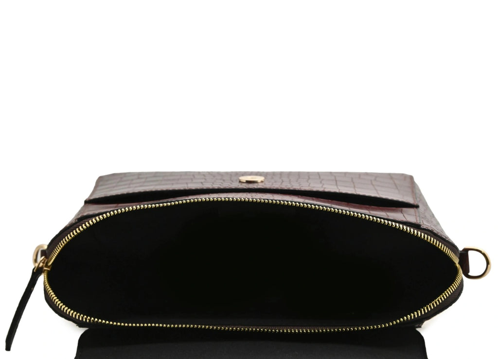 Rosewood Satchel Leather Bag