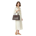 Marsella Grain Brown Leather Tod Bag