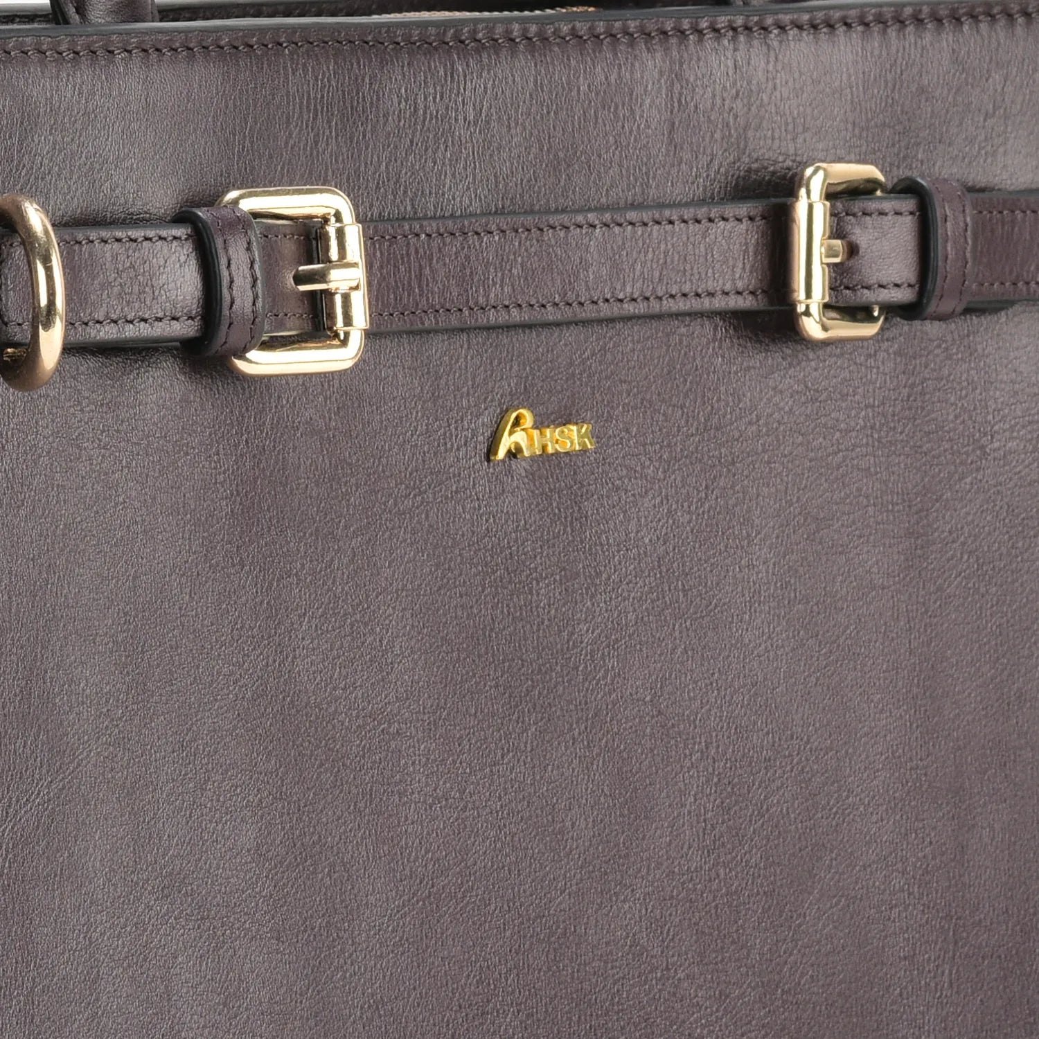 Marsella Grain Brown Leather Tod Bag