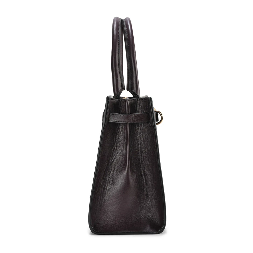 Marsella Grain Brown Leather Tod Bag