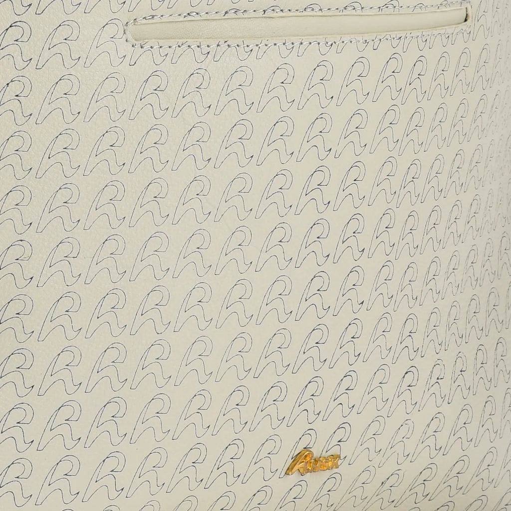 Signature Grain Leather Tod Porcelain