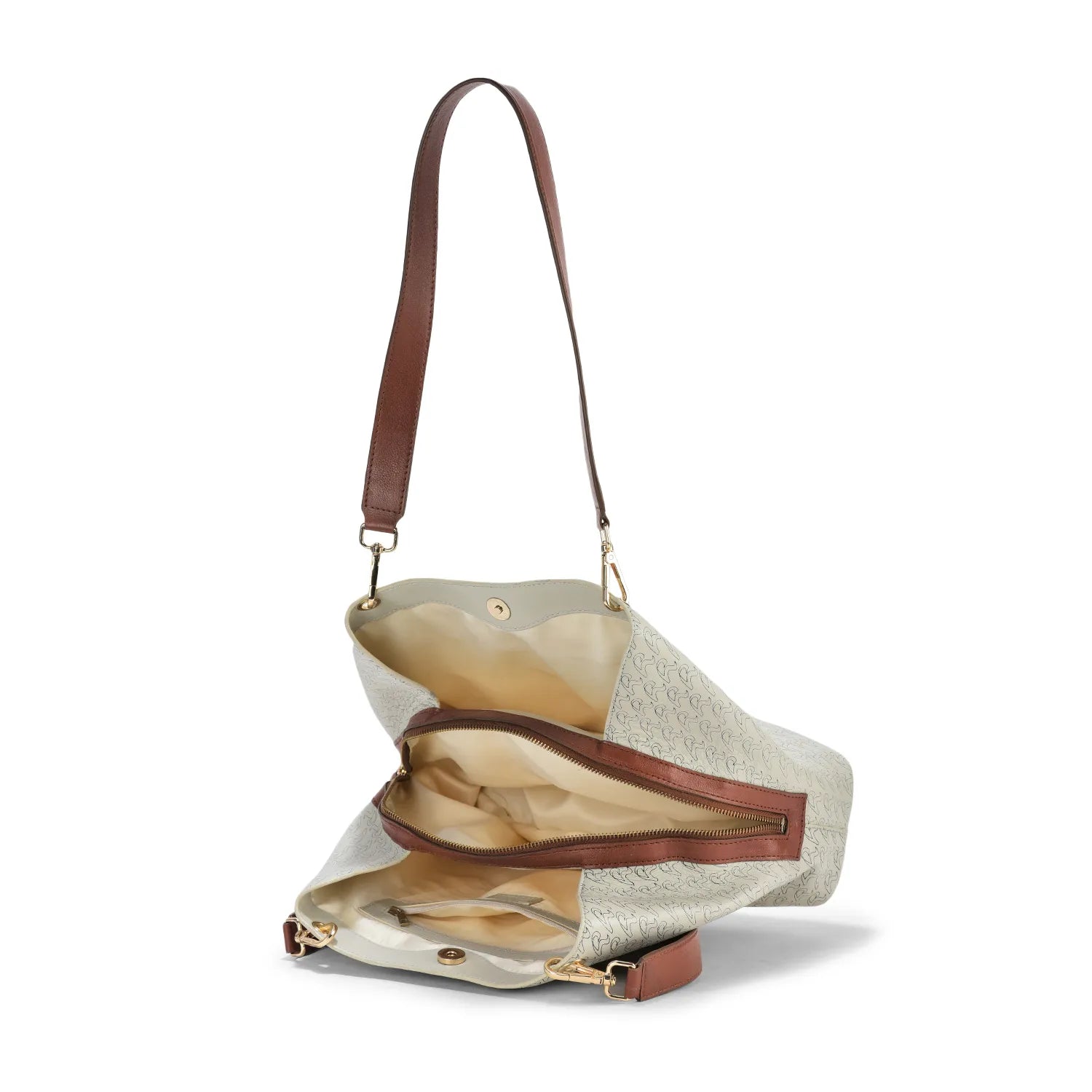 Signature Grain Leather Tod Porcelain