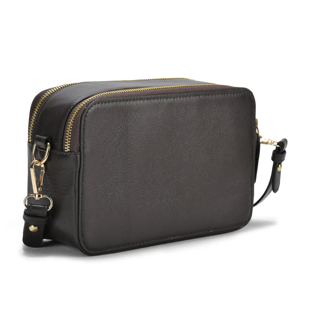 Blanka Cross-Body Leather Bag