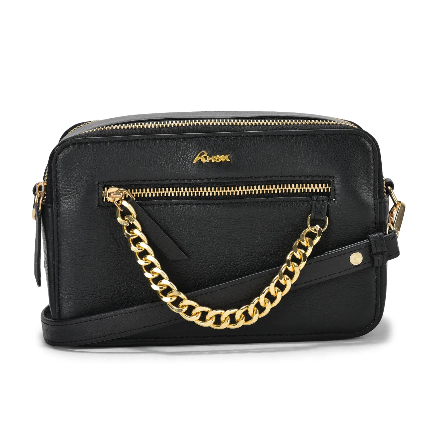 Blanka Cross-Body Leather Bag