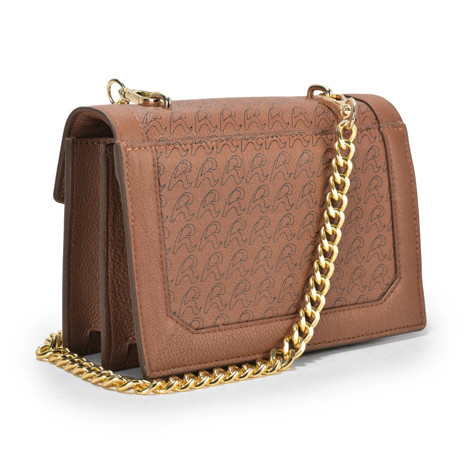 Grandeur Logo Grain Leather Sling