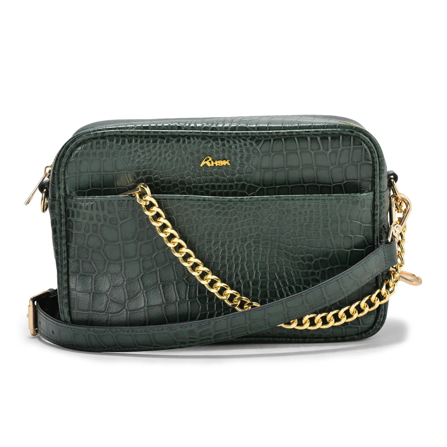Genius Croc Leather Cross Body