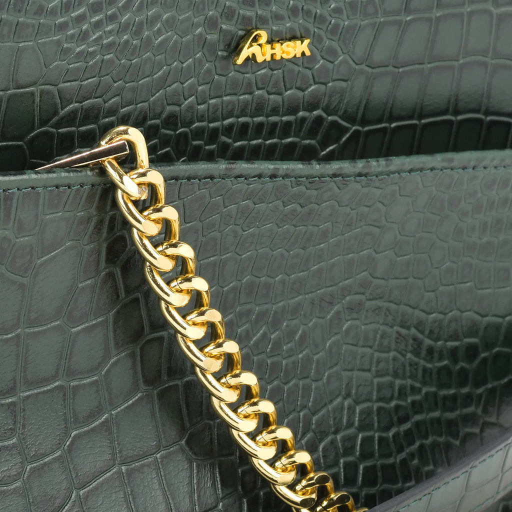Genius Croc Leather Cross Body