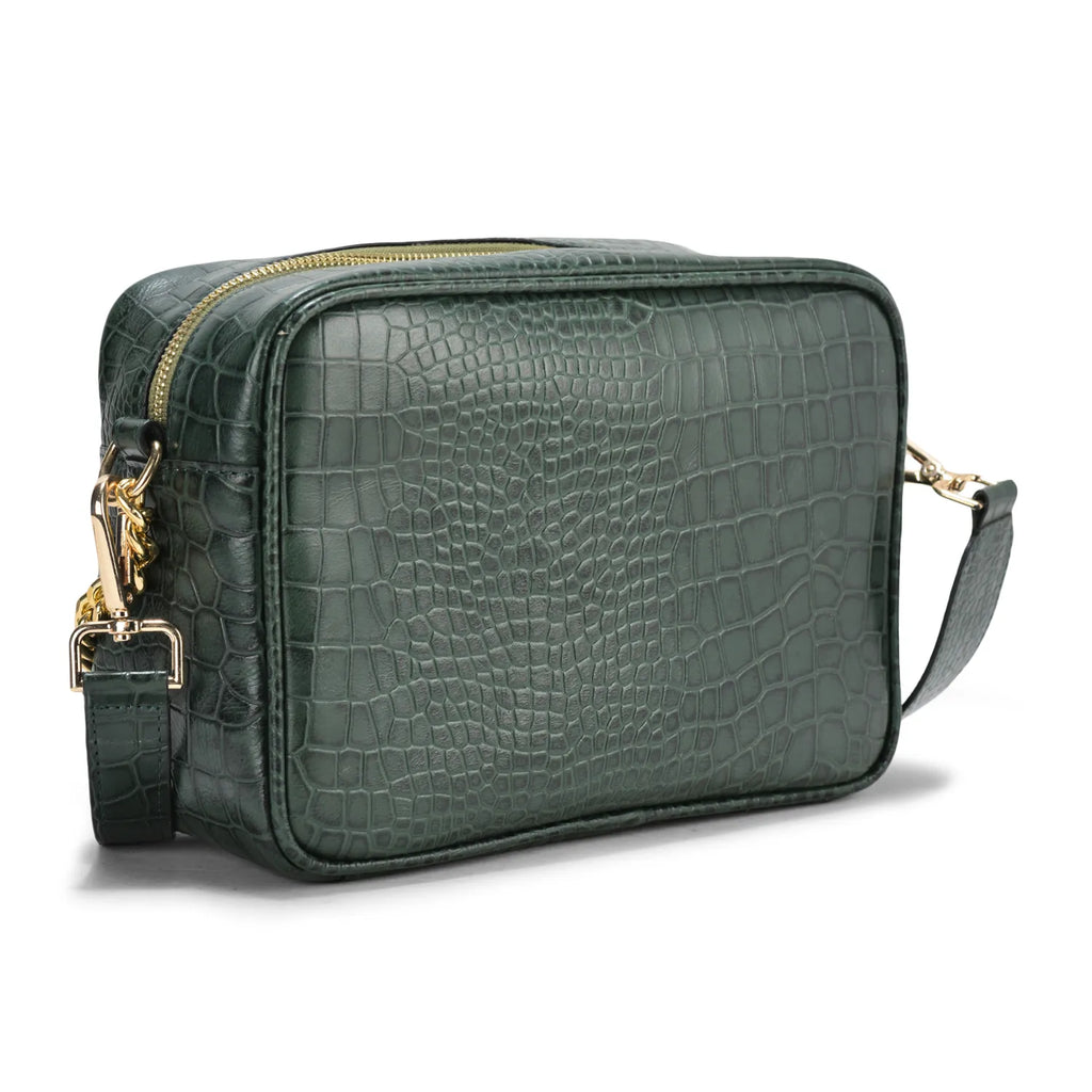 Genius Croc Leather Cross Body