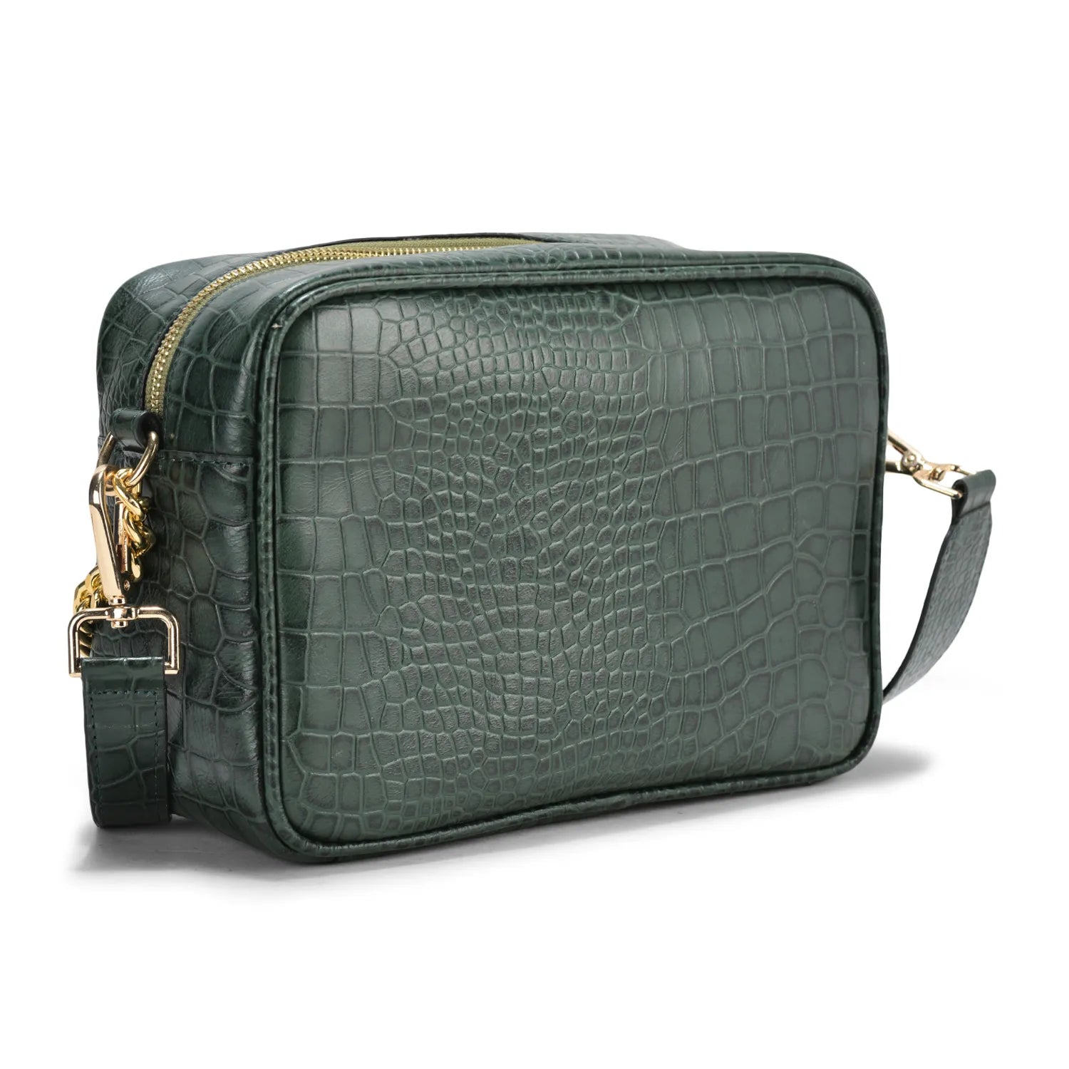 Genius Croc Leather Cross Body