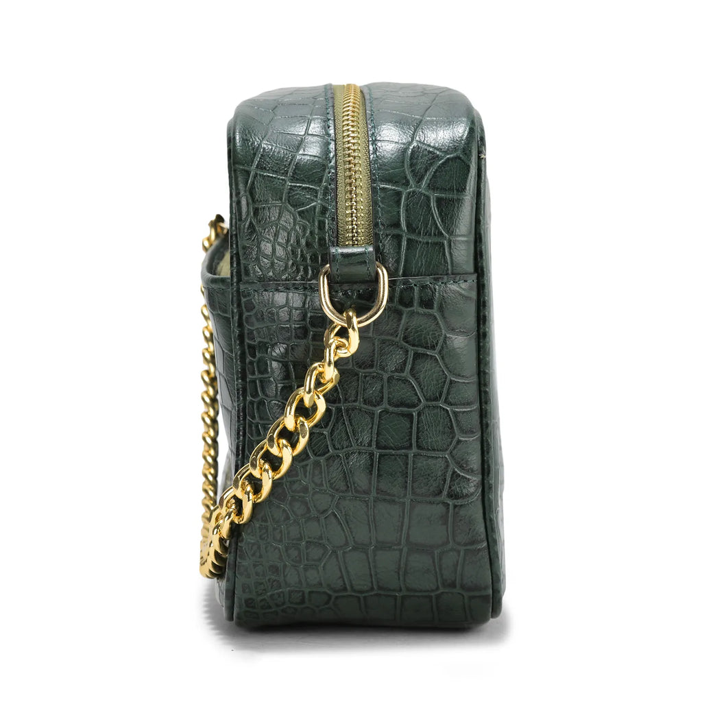 Genius Croc Leather Cross Body