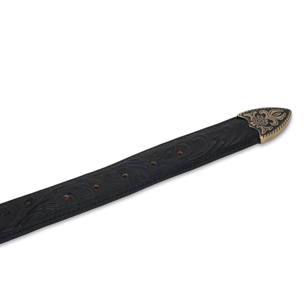 Handmade Unisex Western Belt Genuine Full Grain Leather