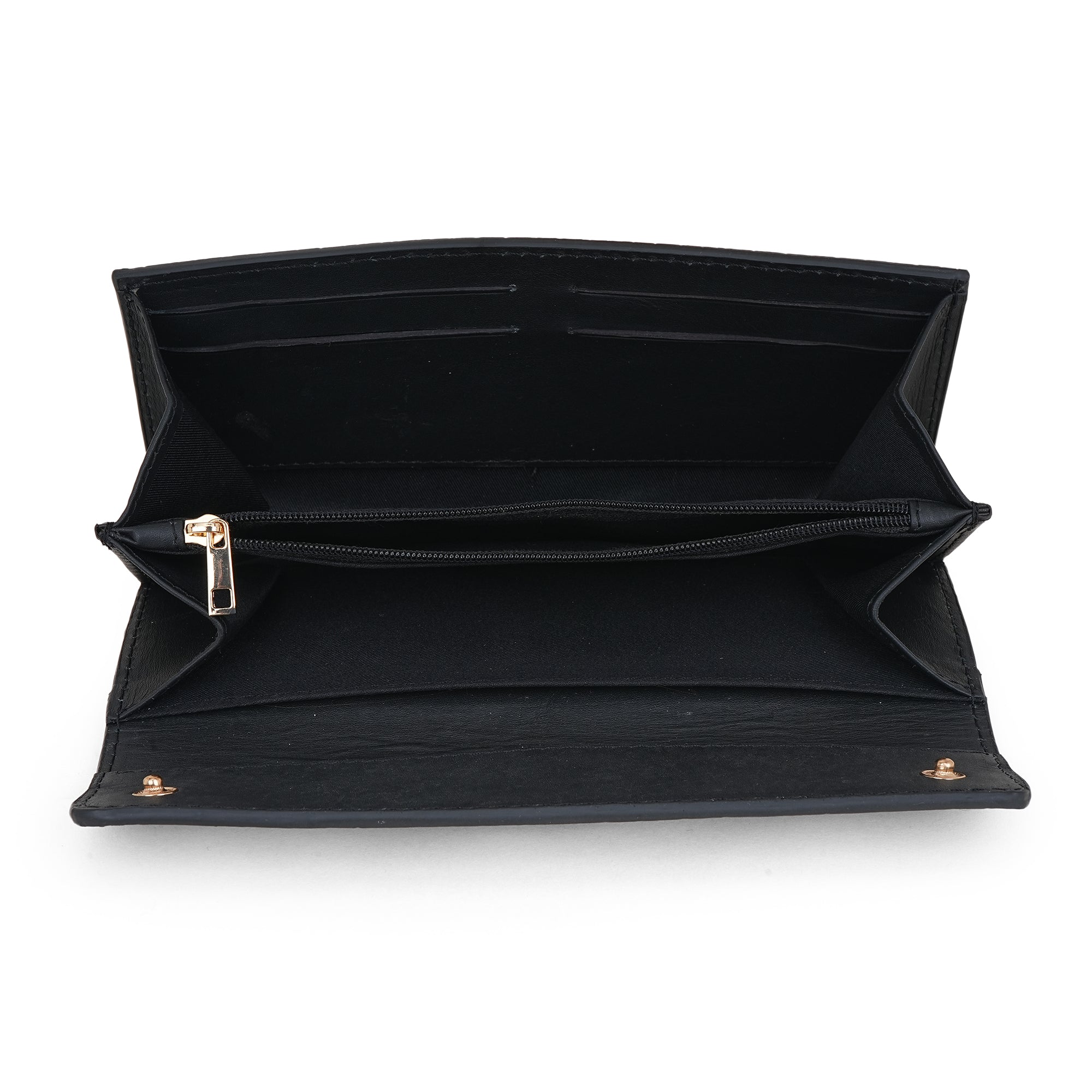 Shadow Python Fold Leather Wallet