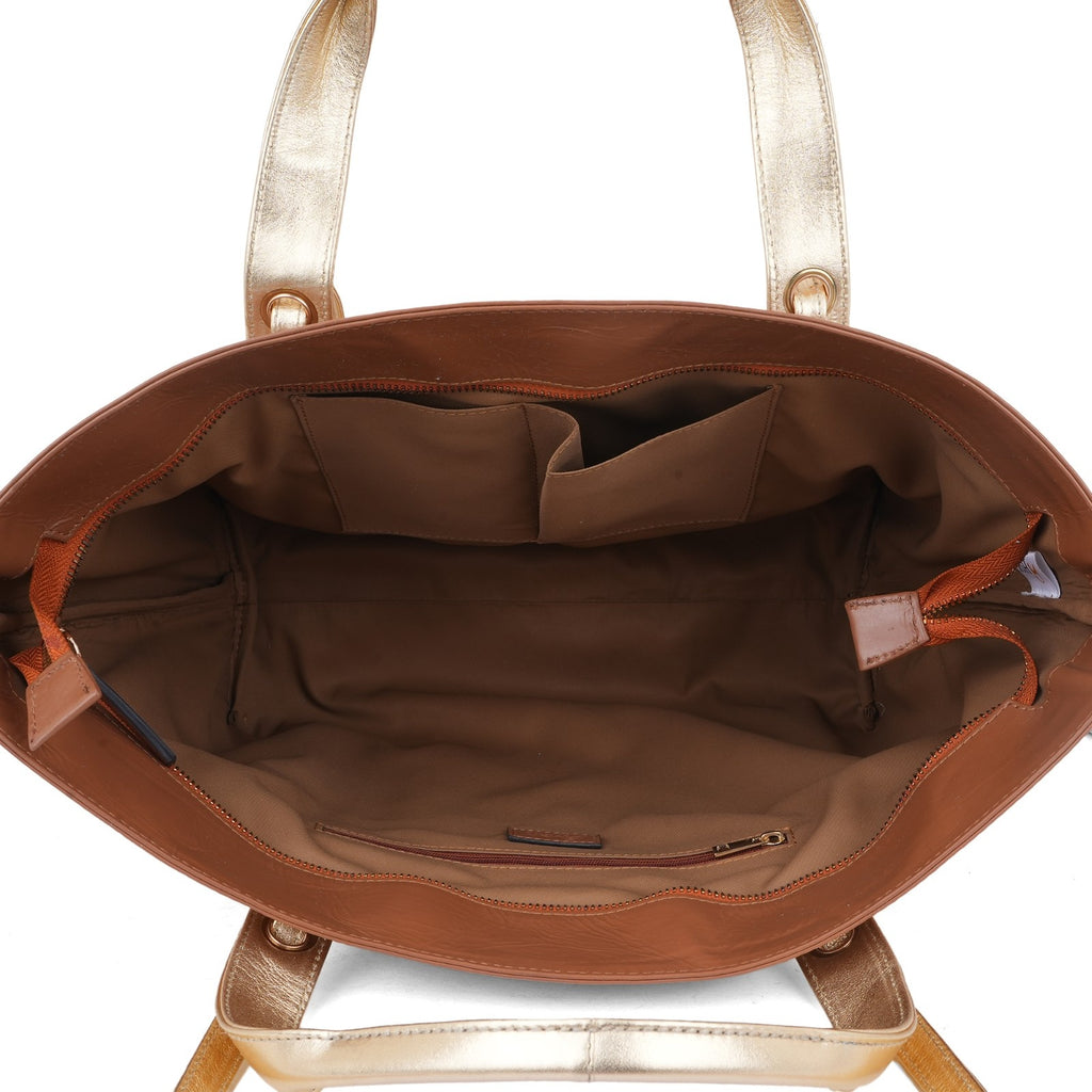 The Artisan Gold-Bonded Tote