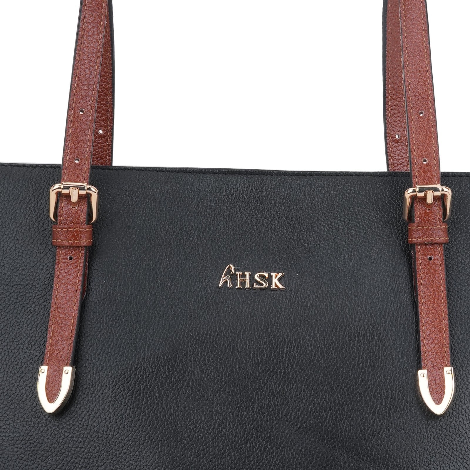 The Meridian Tote | Leather | Black & Brown