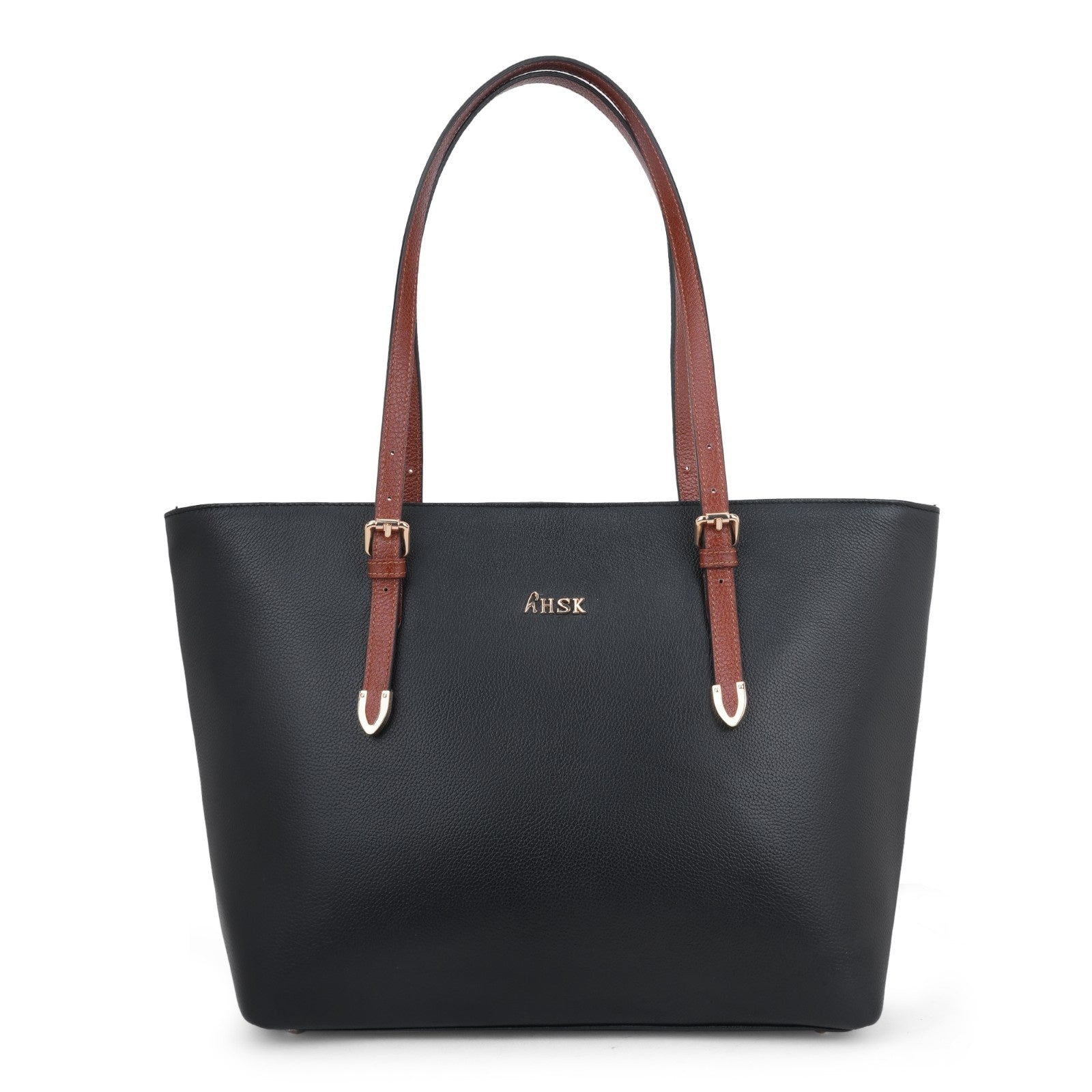The Meridian Tote | Leather | Black & Brown