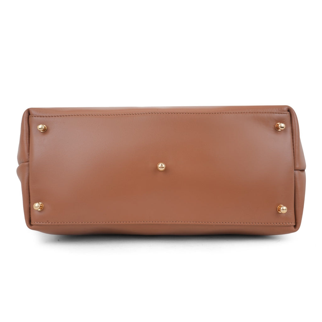 Willow Tan Leather Tote