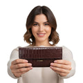 Hardley Croc Leather Wallet