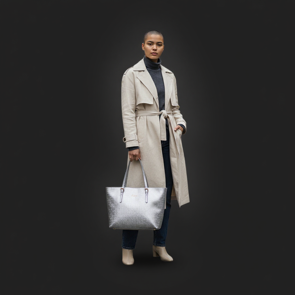 Signature Luxe Leather Tote