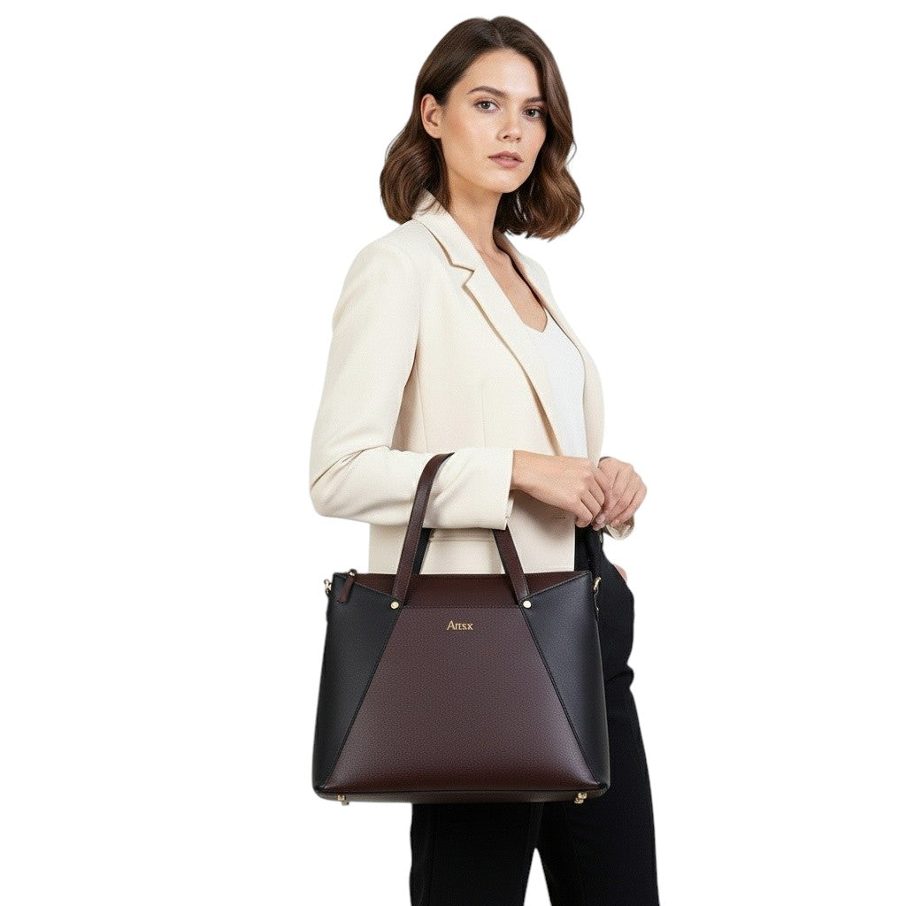Lavina Dual Leather Tod Bag