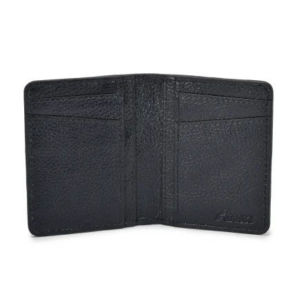 Plush Grain Card Holder Blue