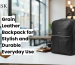 Grain Leather Backpack